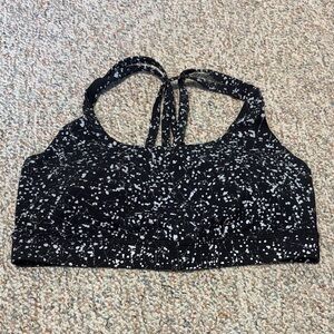 lululemon athletica Black and White Sports Bra